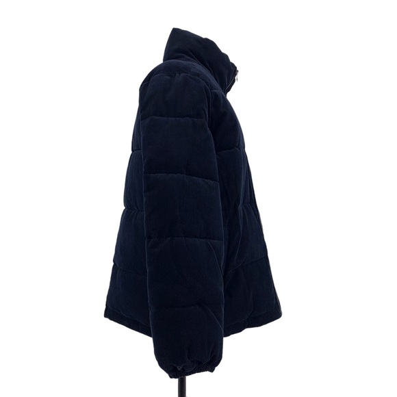 Levi's NWT Navy Corduroy Zoe Puffer Jacket, XL - Picture 10 of 16